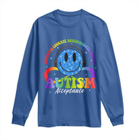 Autism Acceptance Long Sleeve Shirt Acceptance Special Education Teacher Kids
