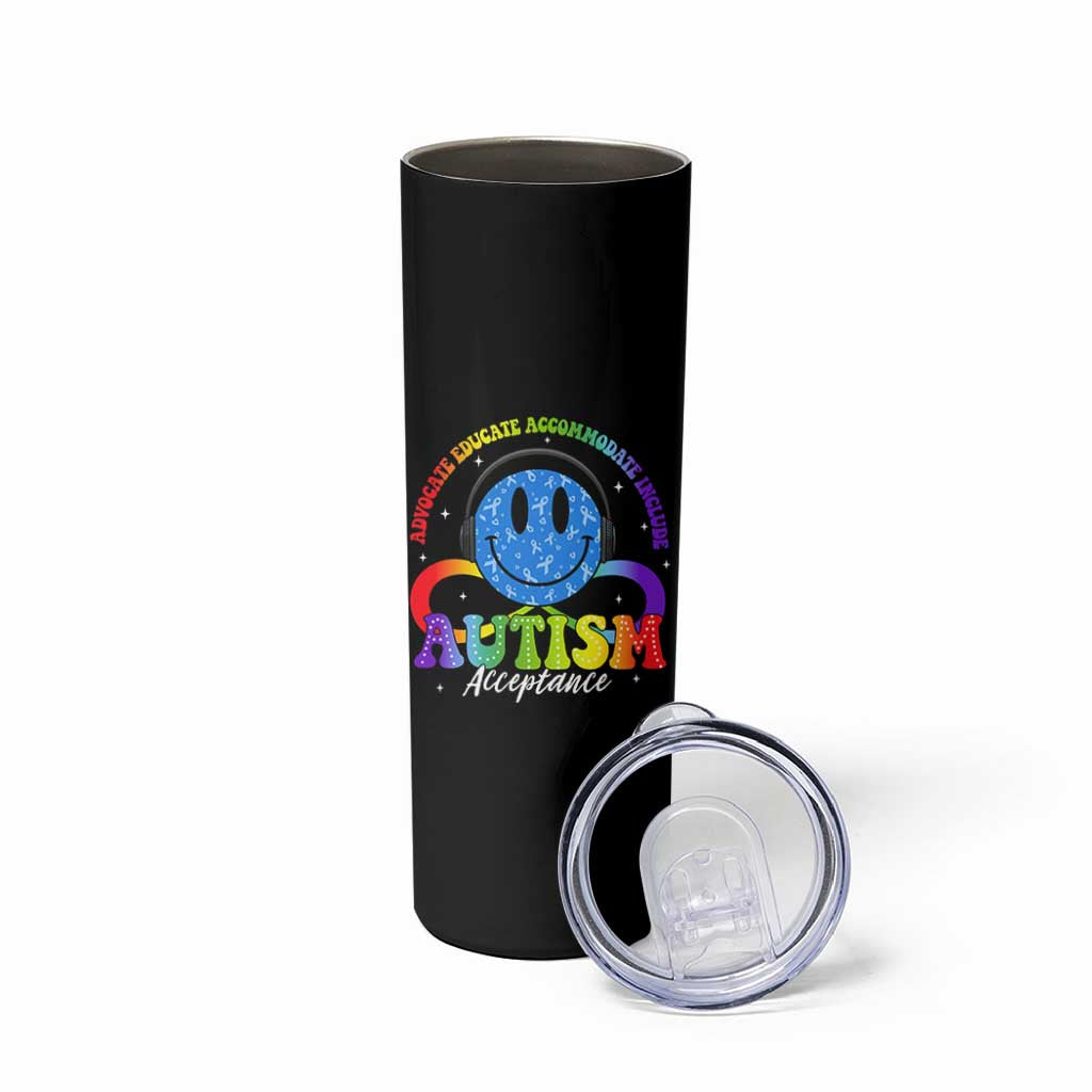 Autism Acceptance Skinny Tumbler Acceptance Special Education Teacher Kids