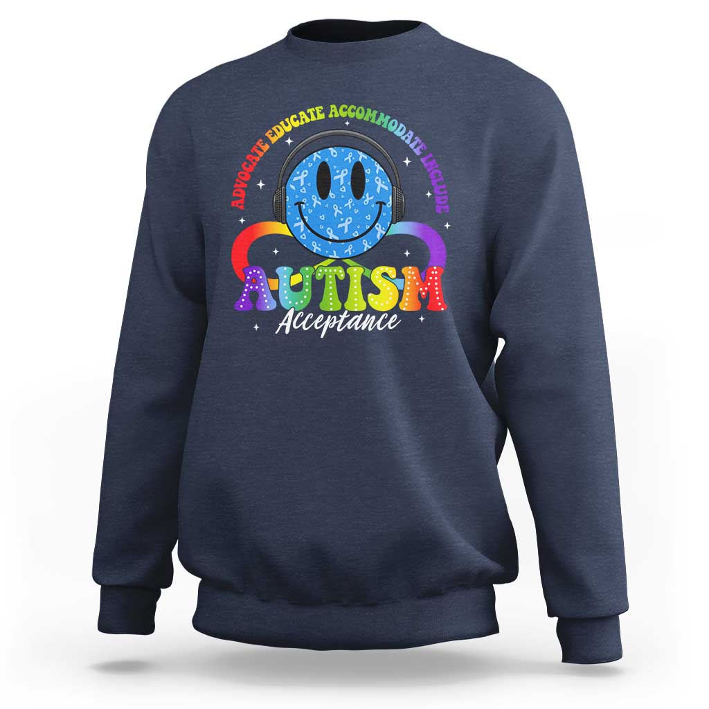 Autism Acceptance Sweatshirt Acceptance Special Education Teacher Kids