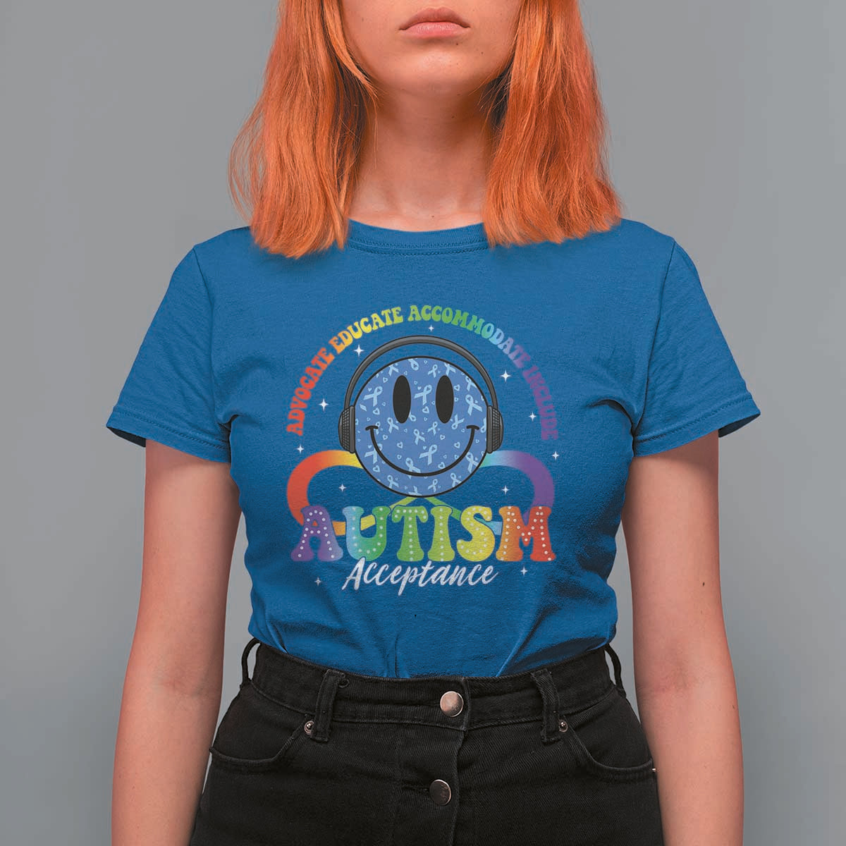 Autism Acceptance T Shirt For Women Acceptance Special Education Teacher Kids