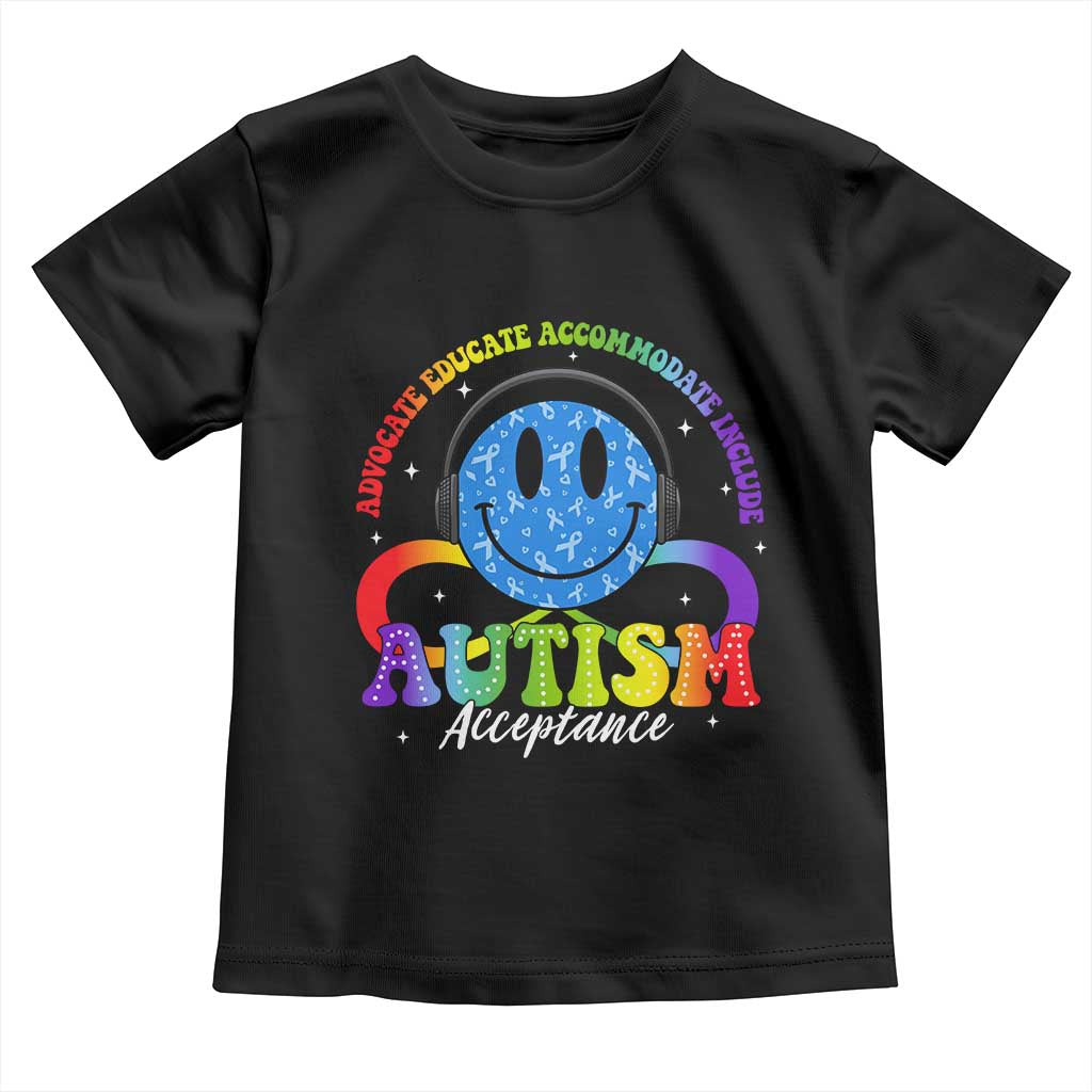 Autism Acceptance Toddler T Shirt Acceptance Special Education Teacher Kids
