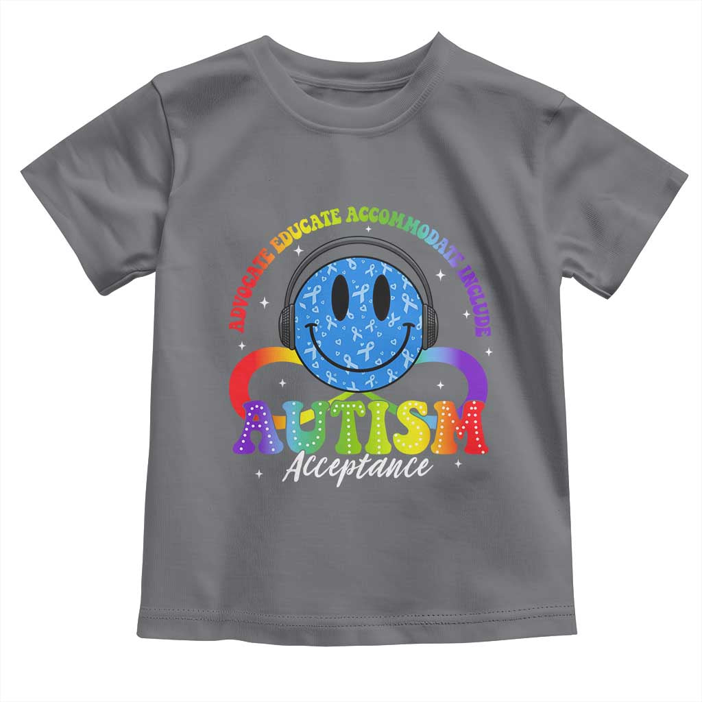 Autism Acceptance Toddler T Shirt Acceptance Special Education Teacher Kids