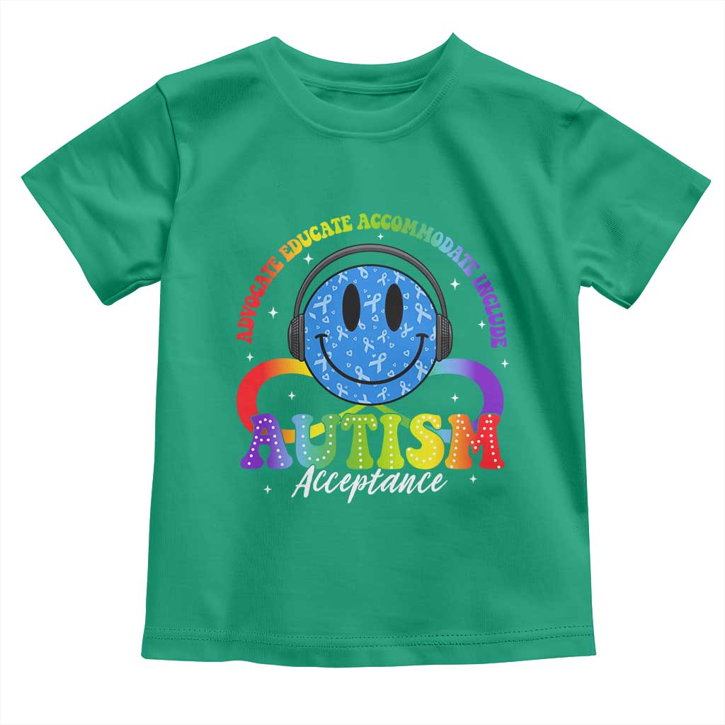Autism Acceptance Toddler T Shirt Acceptance Special Education Teacher Kids