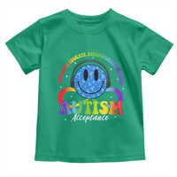 Autism Acceptance Toddler T Shirt Acceptance Special Education Teacher Kids