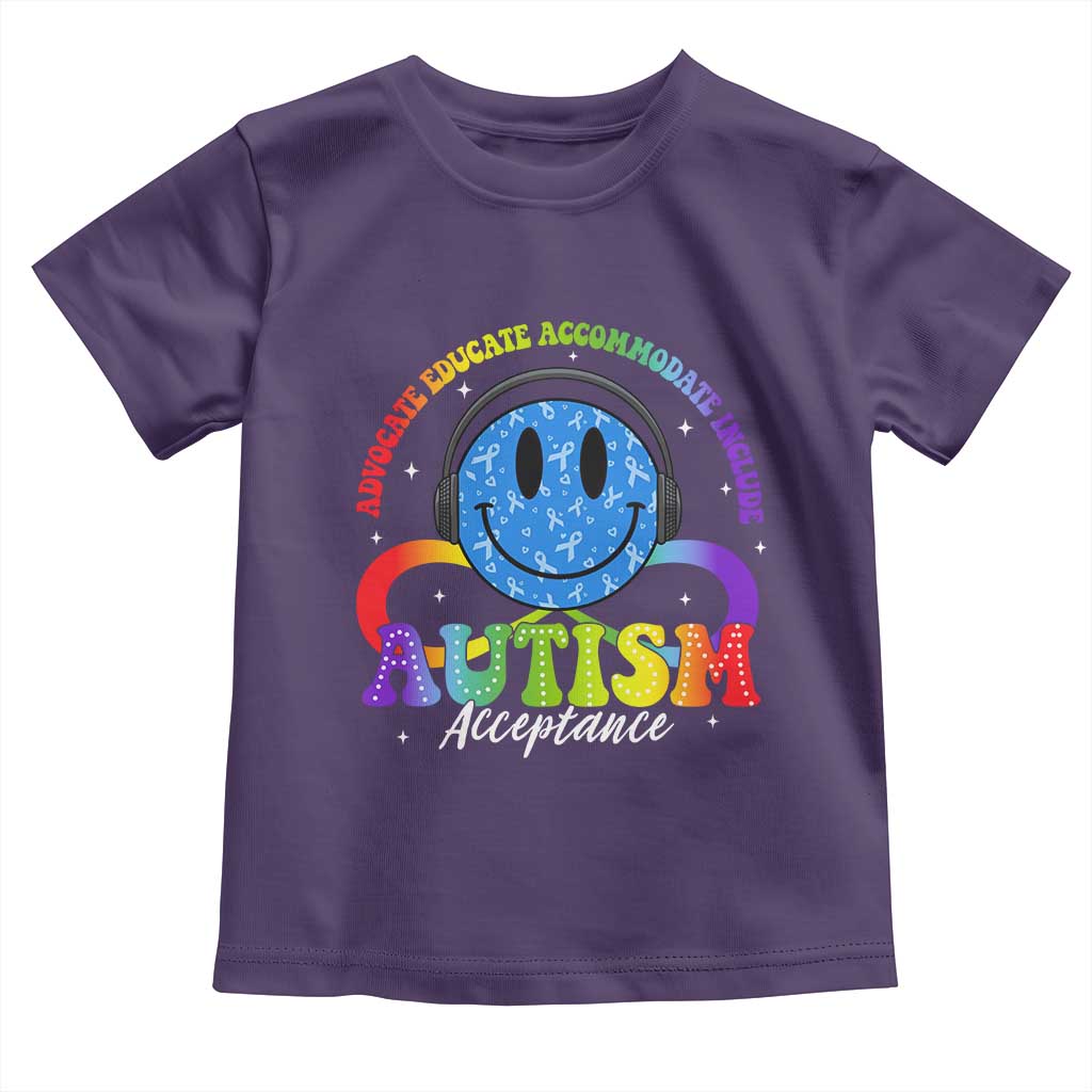 Autism Acceptance Toddler T Shirt Acceptance Special Education Teacher Kids