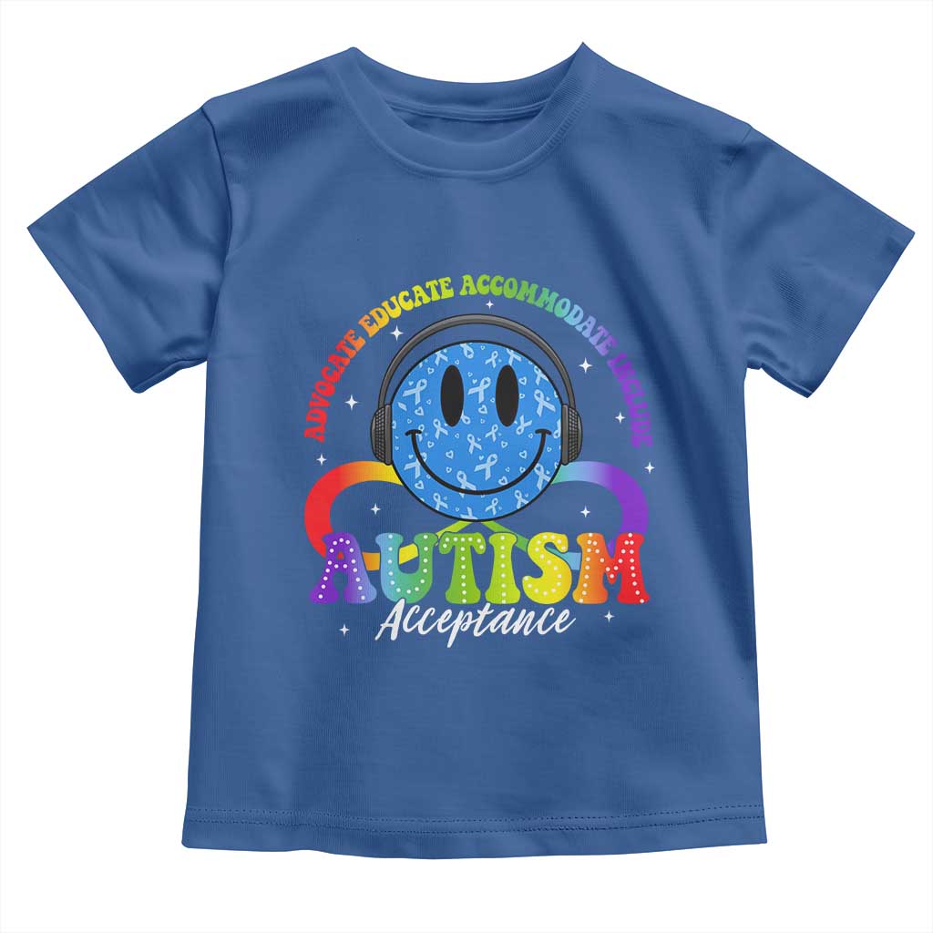 Autism Acceptance Toddler T Shirt Acceptance Special Education Teacher Kids