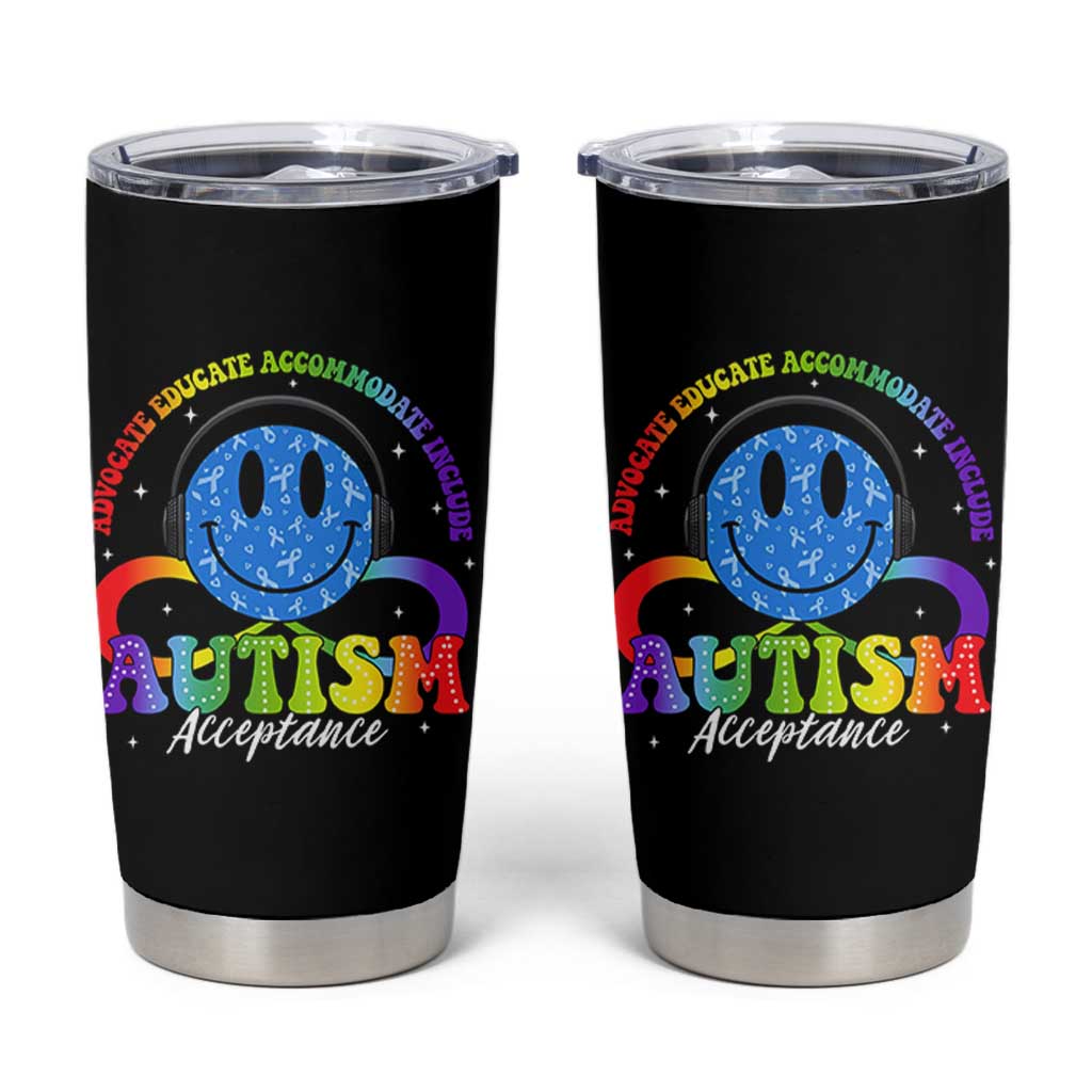 Autism Acceptance Tumbler Cup Acceptance Special Education Teacher Kids