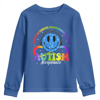 Autism Acceptance Youth Sweatshirt Acceptance Special Education Teacher Kids