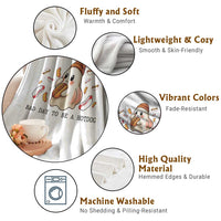 Funny Hot Dog Ghost Halloween Throw Blanket Bad Day To Be A Hotdog - Wonder Print Shop