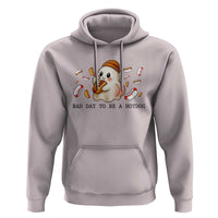 Funny Hot Dog Ghost Halloween Hoodie Bad Day To Be A Hotdog - Wonder Print Shop