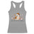 Funny Hot Dog Ghost Halloween Racerback Tank Top Bad Day To Be A Hotdog - Wonder Print Shop