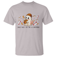 Funny Hot Dog Ghost Halloween T Shirt Bad Day To Be A Hotdog - Wonder Print Shop