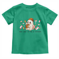 Funny Hot Dog Ghost Halloween Toddler T Shirt Bad Day To Be A Hotdog - Wonder Print Shop