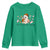 Funny Hot Dog Ghost Halloween Youth Sweatshirt Bad Day To Be A Hotdog - Wonder Print Shop