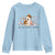Funny Hot Dog Ghost Halloween Youth Sweatshirt Bad Day To Be A Hotdog - Wonder Print Shop