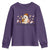 Funny Hot Dog Ghost Halloween Youth Sweatshirt Bad Day To Be A Hotdog - Wonder Print Shop