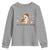 Funny Hot Dog Ghost Halloween Youth Sweatshirt Bad Day To Be A Hotdog - Wonder Print Shop