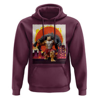 Catzilla Funny Cat Japanese Cityscape Hoodie - Wonder Print Shop