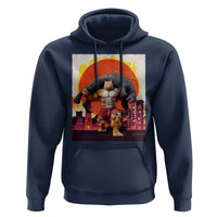 Catzilla Funny Cat Japanese Cityscape Hoodie - Wonder Print Shop