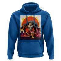 Catzilla Funny Cat Japanese Cityscape Hoodie - Wonder Print Shop