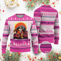 Catzilla Funny Cat Japanese Cityscape Ugly Christmas Sweater - Wonder Print Shop