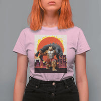 Catzilla Funny Cat Japanese Cityscape T Shirt For Women - Wonder Print Shop