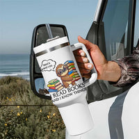 That Is What I Do I Read Books Tumbler With Handle Funny Sloth Book Lover - Wonder Print Shop