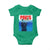 Funny Black Cat Baby Onesie PAWS Parody Kitten Mouse Humorous - Wonder Print Shop