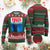 Funny Black Cat Ugly Christmas Sweater PAWS Parody Kitten Mouse Humorous - Wonder Print Shop