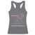Funny Quote Racerback Tank Top Breaking News Rockford Sans Bold - Wonder Print Shop