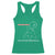 Funny Quote Racerback Tank Top Breaking News Rockford Sans Bold - Wonder Print Shop