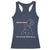 Funny Quote Racerback Tank Top Breaking News Rockford Sans Bold - Wonder Print Shop