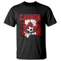 Canada Soccer Fan T Shirt Canadian Football Game Day Suppoter