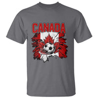 Canada Soccer Fan T Shirt Canadian Football Game Day Suppoter
