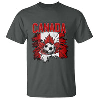 Canada Soccer Fan T Shirt Canadian Football Game Day Suppoter