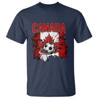 Canada Soccer Fan T Shirt Canadian Football Game Day Suppoter