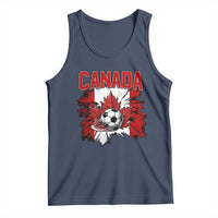 Canada Soccer Fan Tank Top Canadian Football Game Day Suppoter