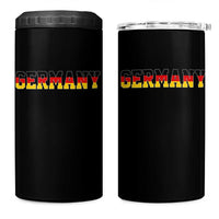 Germany Deutschland German Flag 4 in 1 Can Cooler Tumbler