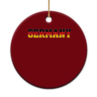 Germany Deutschland German Flag Ceramic Ornament