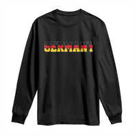 Germany Deutschland German Flag Long Sleeve Shirt