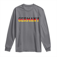 Germany Deutschland German Flag Long Sleeve Shirt