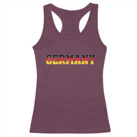 Germany Deutschland German Flag Racerback Tank Top