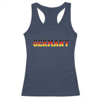 Germany Deutschland German Flag Racerback Tank Top