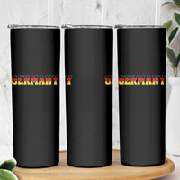 Germany Deutschland German Flag Skinny Tumbler