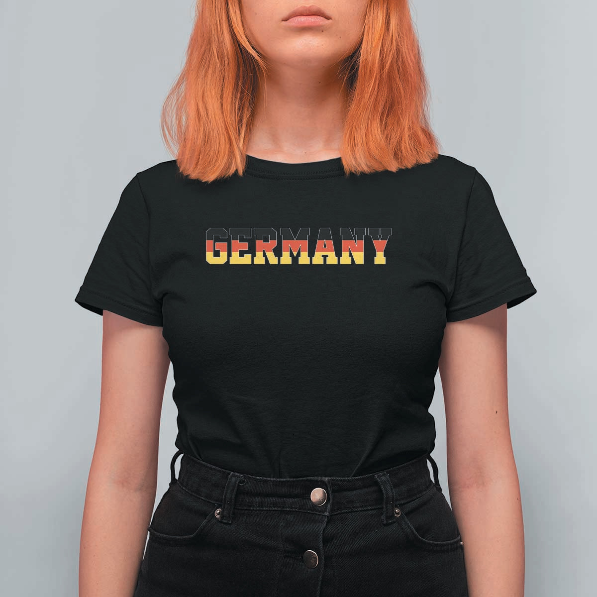 Germany Deutschland German Flag T Shirt For Women