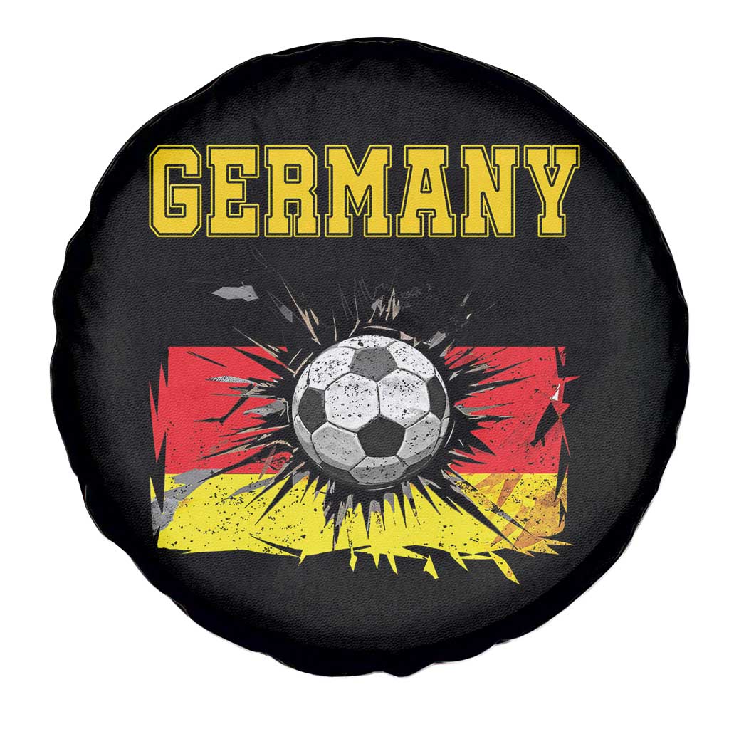 Germany Soccer Fan Spare Tire Cover German Football Game Day Supporter