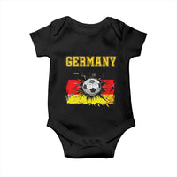 Germany Soccer Fan Baby Onesie German Football Game Day Supporter