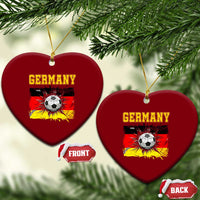 Germany Soccer Fan Ceramic Ornament German Football Game Day Supporter