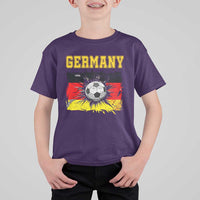 Germany Soccer Fan T Shirt For Kid German Football Game Day Supporter