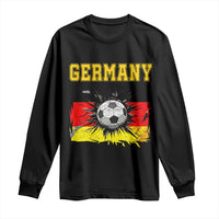 Germany Soccer Fan Long Sleeve Shirt German Football Game Day Supporter